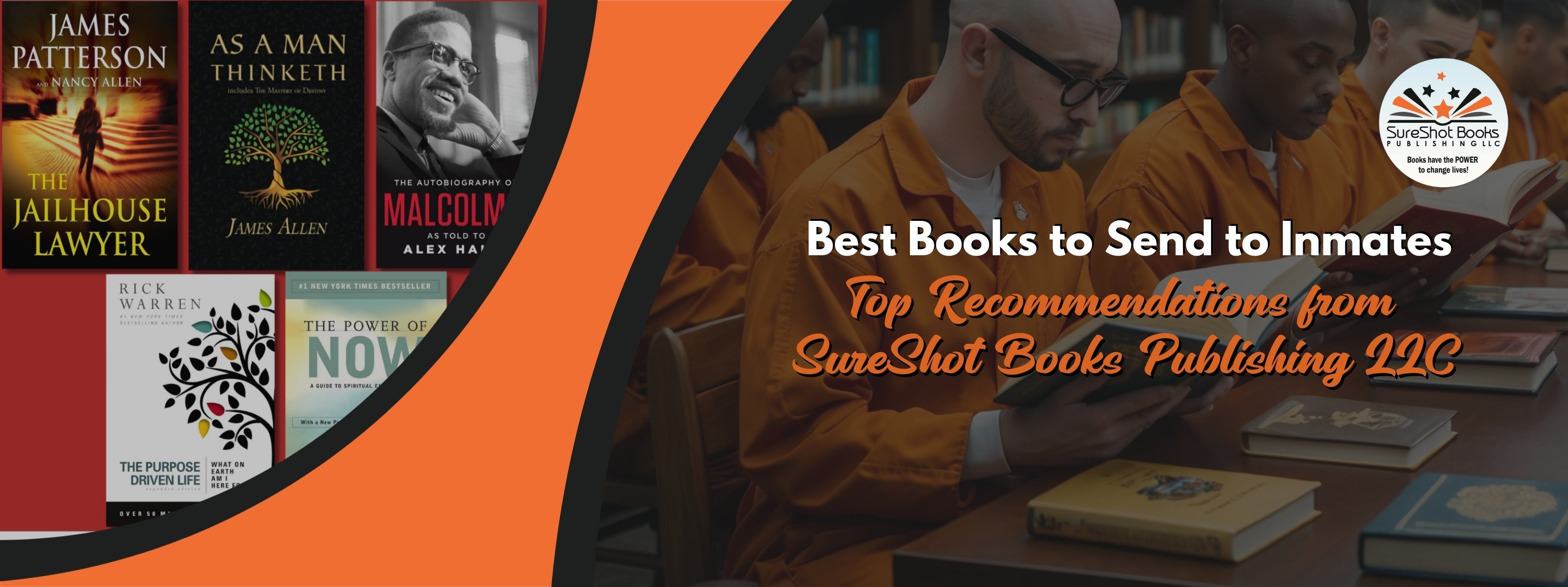 Best Books to Send to Inmates: Top Recommendations from SureShot Books Publishing LLC
