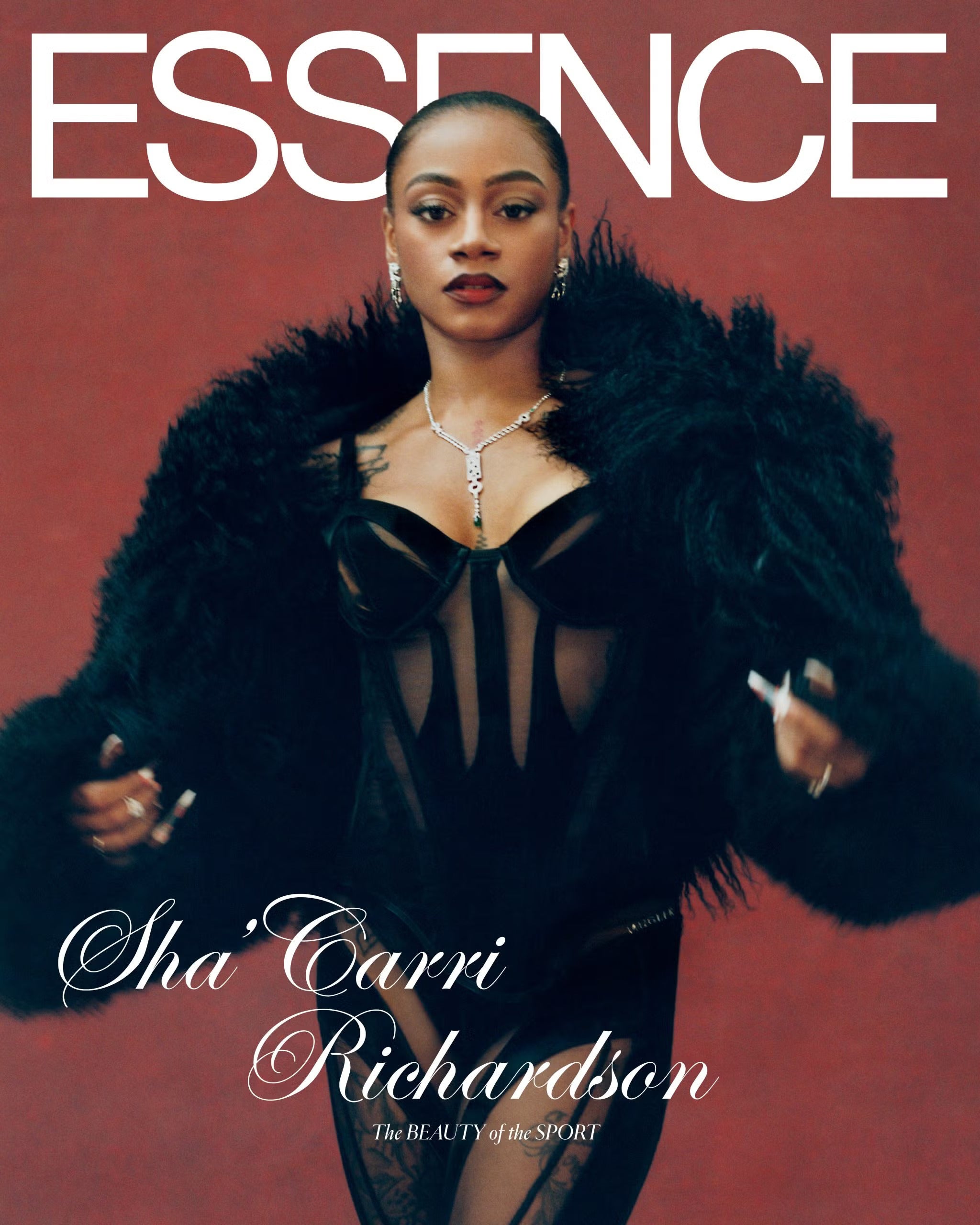 Essence Magazine Single Issue Magazines Essence Magazine Sha'Carri Richardson