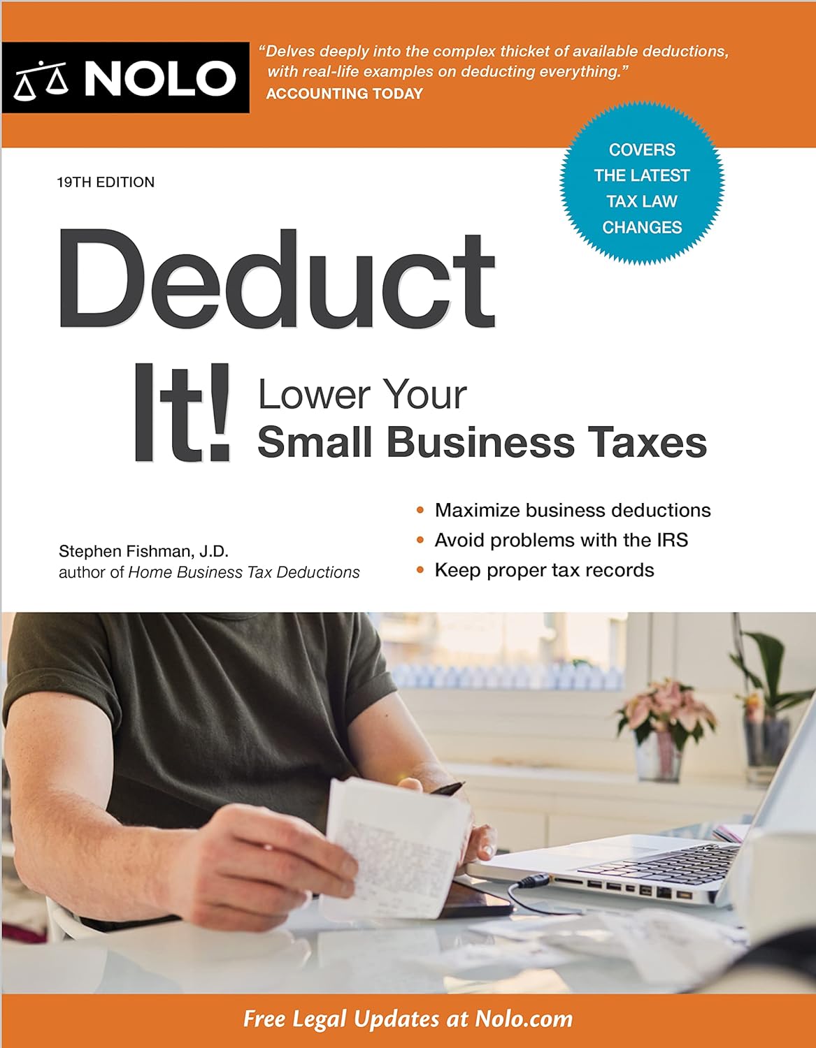 Deduct It!: Lower Your Small Business Taxes (19TH ed.) NOLO