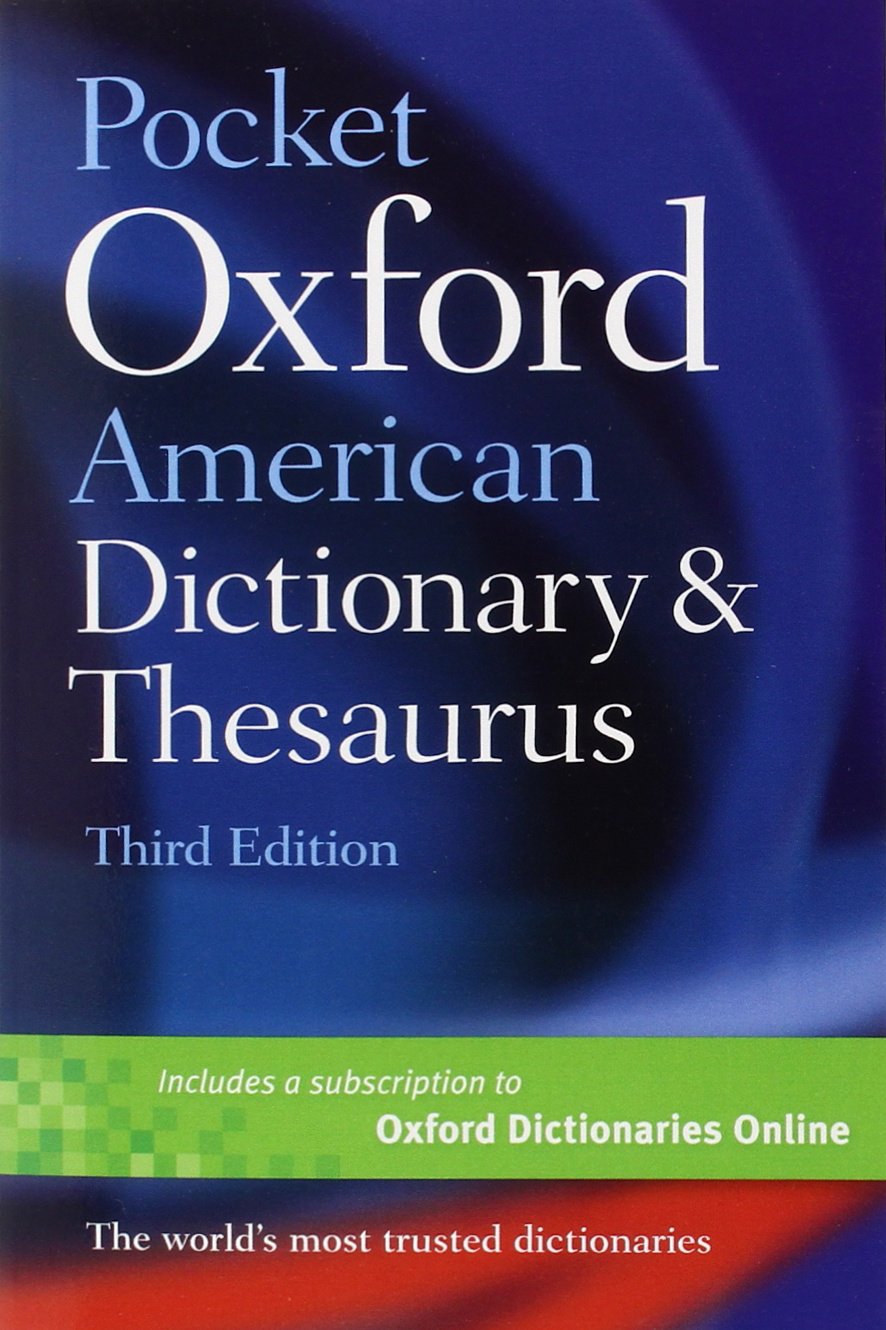 Pocket Oxford American Dictionary and Thesaurus (3RD ed.) - SureShot Books Publishing LLC