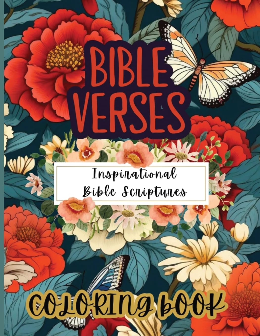 Bible Verses: Inspirational Bible Scriptures Coloring Book SureShot Books Publishing LLC