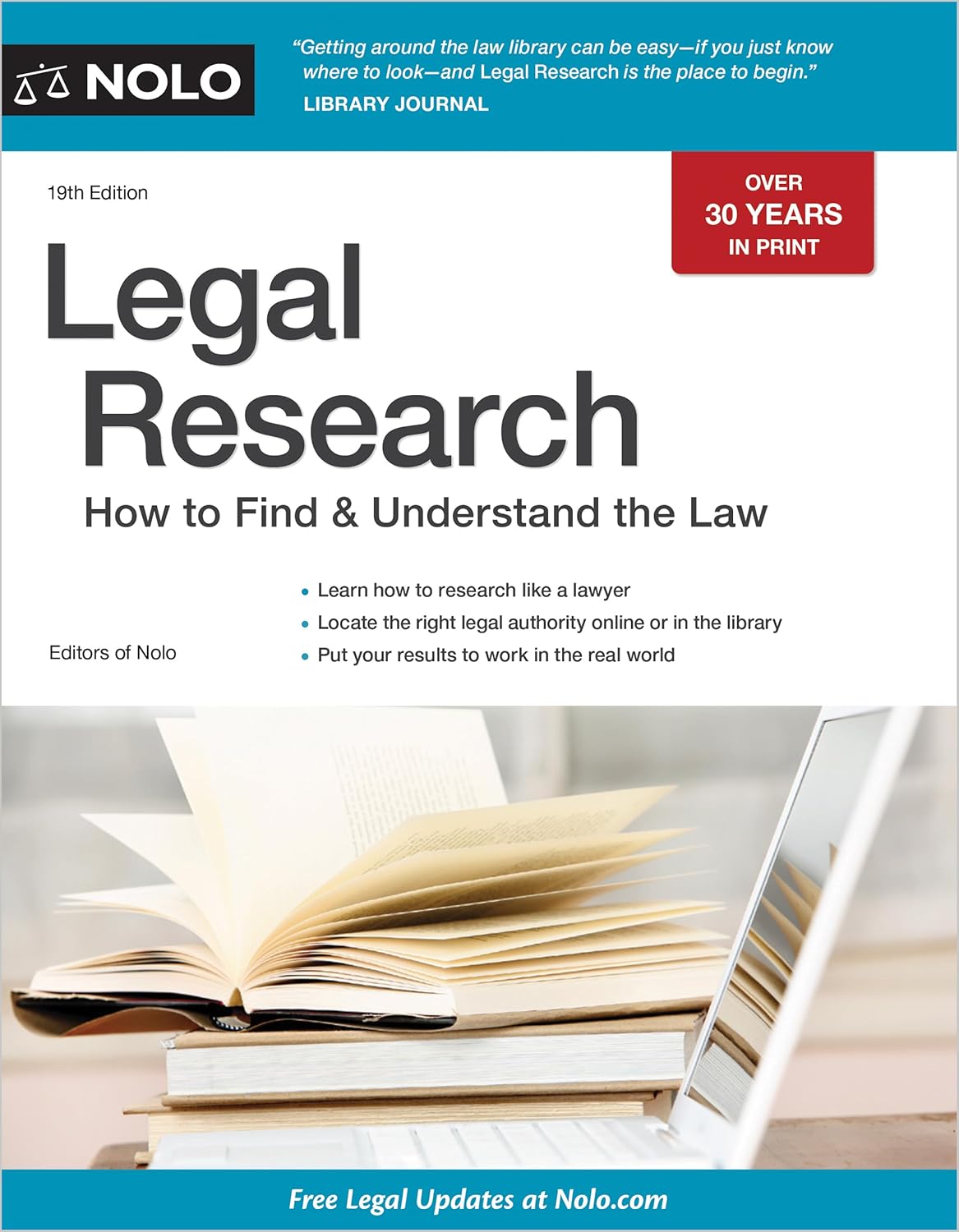 Legal Research: How to Find & Understand the Law NOLO