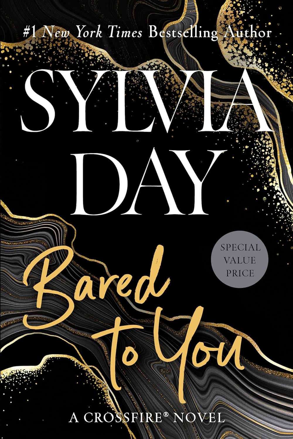 Cover image of "Bared to You" by Sylvia Day, a Crossfire novel published by Berkley, featuring the book's cover art.