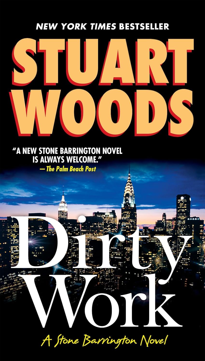 Cover of the "Dirty Work" book by SureShot Books Publishing LLC, featuring dark, gritty artwork and bold typography.