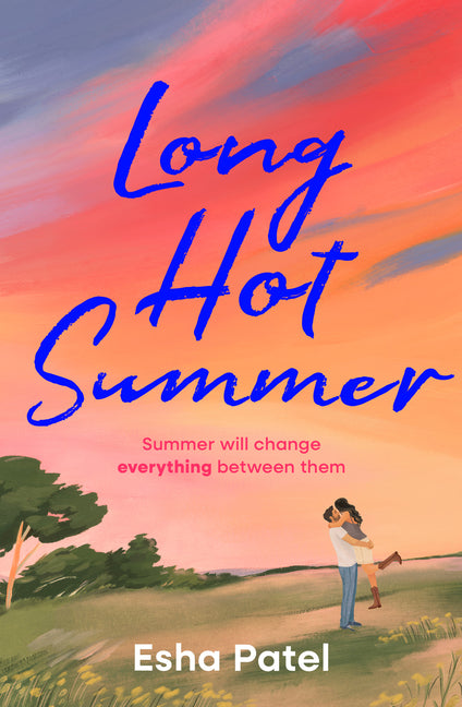 Paperback of "Long Hot Summer" novel by Avon Books, featuring a colorful cover with summer-themed imagery.