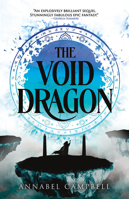 Paperback of The Void Dragon by Orbit, featuring the book cover with detailed fantasy artwork and title text.