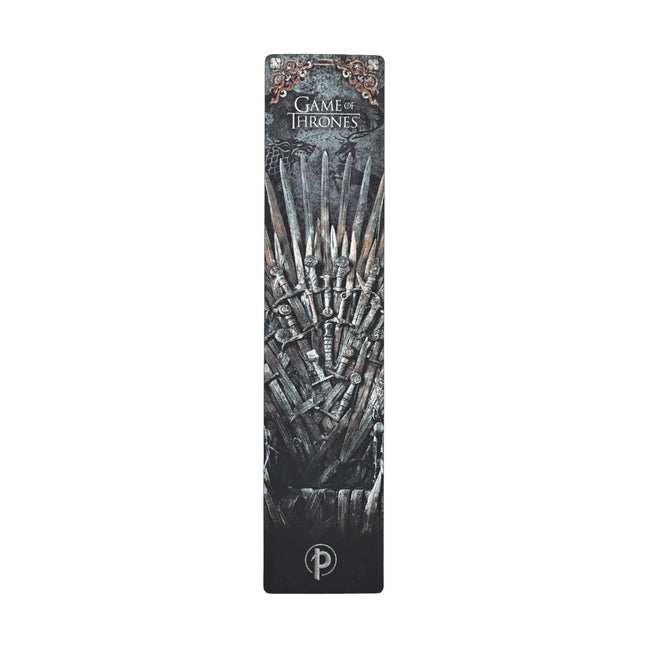 Paperback "For the Throne" Game of Thrones Collection bookmark by Paperblanks featuring intricate medieval-inspired design.