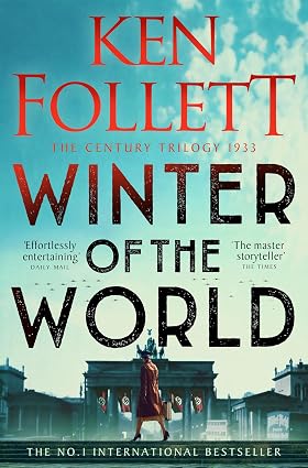 Cover of "Winter of the World" book by SureShot Books Publishing LLC, featuring a winter-themed design and title text.