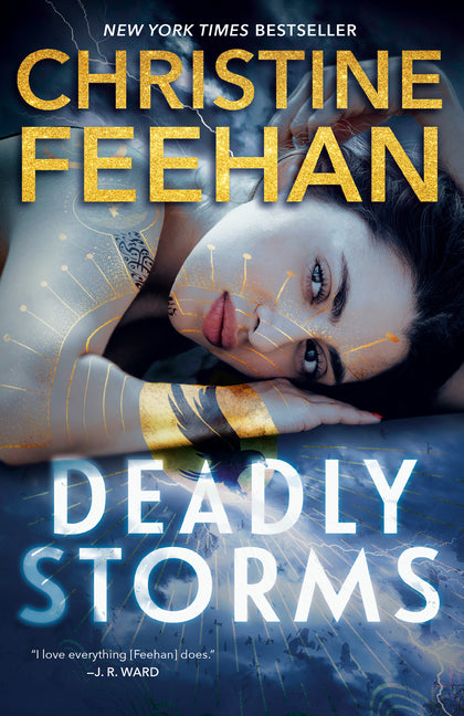 Paperback edition of Deadly Storms book by Berkley Books, showing the front cover with stormy weather imagery.