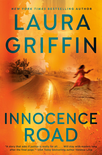 Paperback of Innocence Road by Berkley Books, showing the front cover with title and author details.