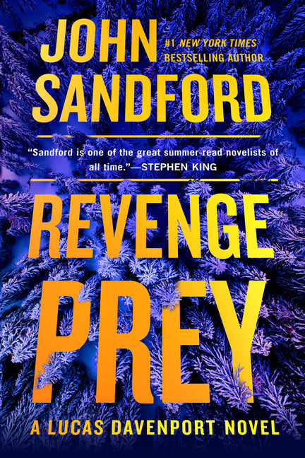 Revenge Prey paperback by G.P. Putnam's Sons featuring a dark, suspenseful book cover with a mysterious theme.