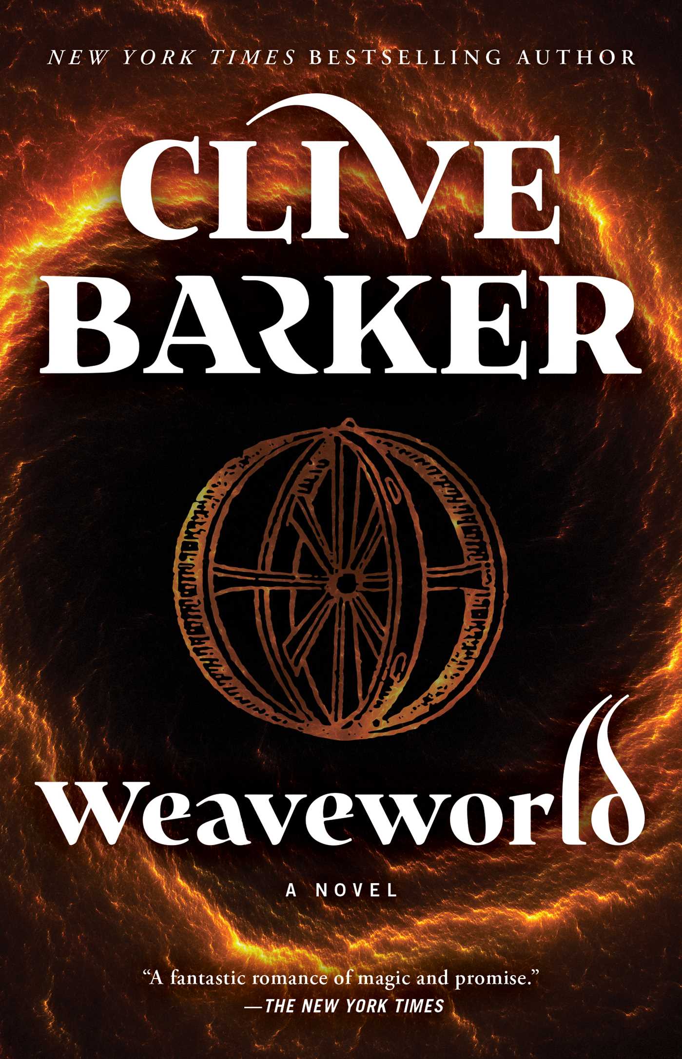 Cover image of "Weaveworld" novel by SureShot Books Publishing LLC, featuring fantasy artwork and the book title.