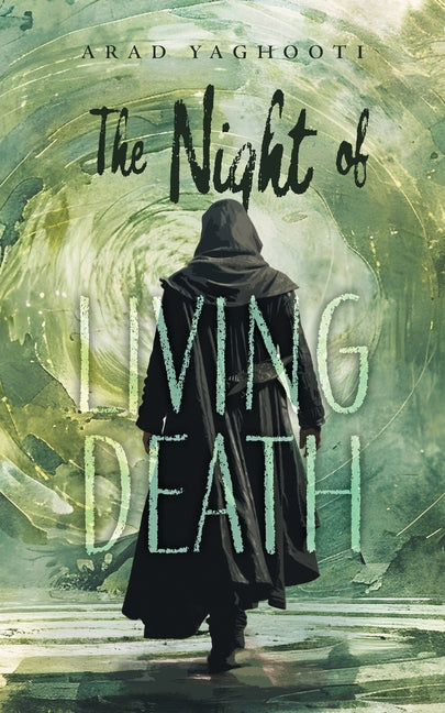 Paperback copy of The Night of Living Death by FriesenPress, featuring dark, eerie cover art with horror-themed illustrations.