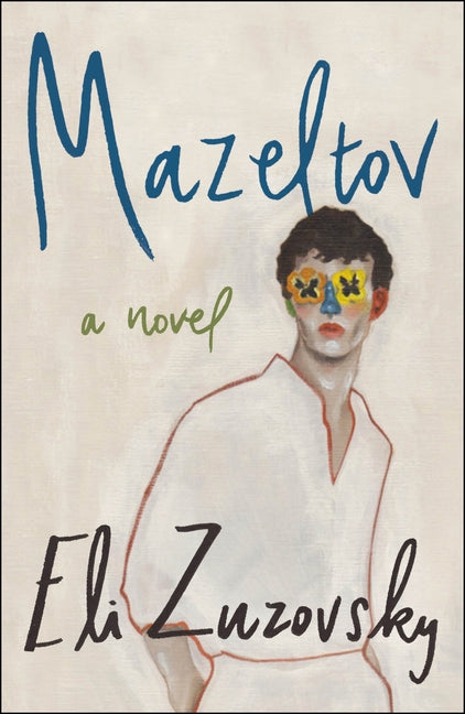 Paperback copy of Mazeltov by Holt Paperbacks, featuring the book cover with colorful design and title text.