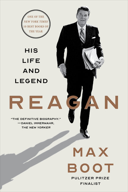 Paperback of Reagan: His Life and Legend book by Liveright Publishing Corporation, showing the front cover with title and author details.