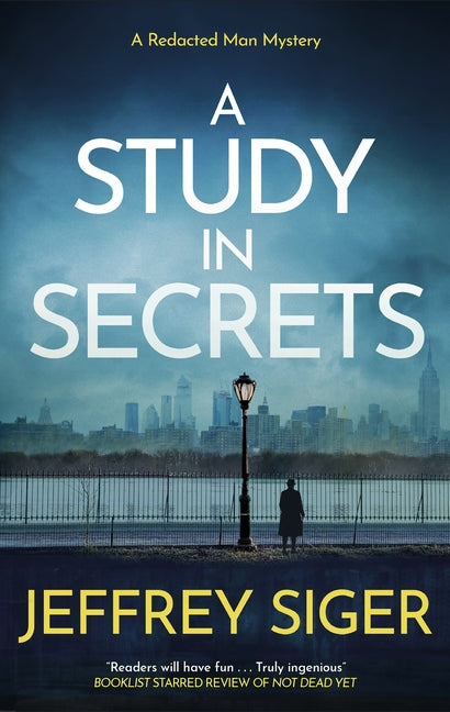 Paperback of "A Study in Secrets" by Severn House, featuring the book cover with mysterious design and title.
