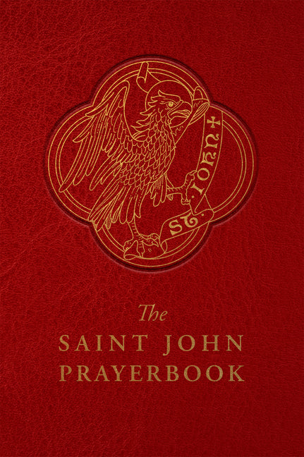 Imitation leather Saint John Prayerbook by Tan Books featuring biblical meditations and prayers inspired by the Beloved Disciple.