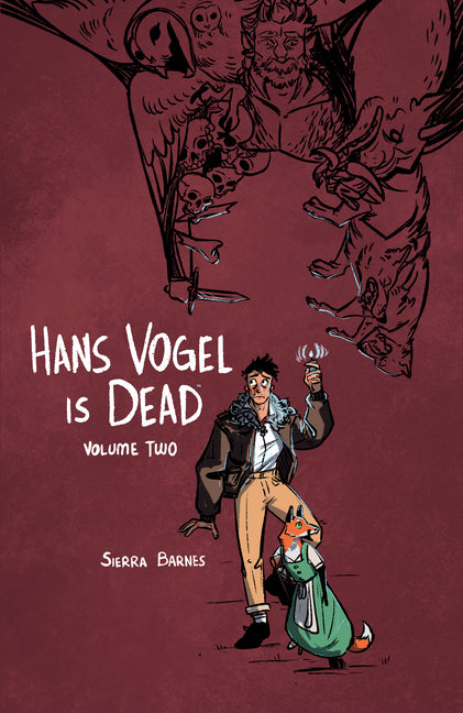Paperback of Hans Vogel Is Dead Volume 2 by Dark Horse Books, featuring colorful cover art and illustration.