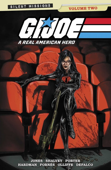 Paperback comic book titled G.I. Joe: A Real American Hero Silent Missions Vol. 2 by Image Comics, featuring cover art.