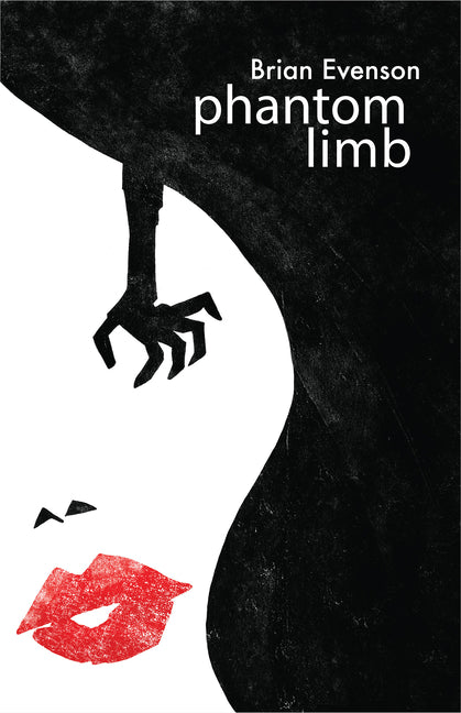 Paperback copy of Phantom Limb book by Coffee House Press, featuring the cover design with title and author details.