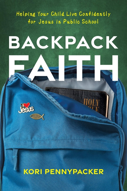Paperback backpack Bible book titled "Faith: Helping Your Child Live Confidently for Jesus" by Focus on the Family Publishing.