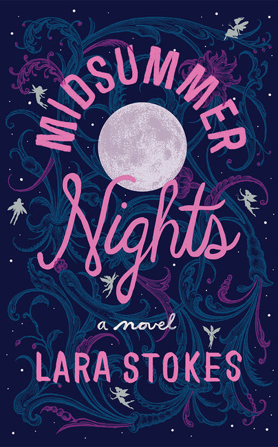 Paperback of "Midsummer Nights" by Lake Union Publishing, showing the book cover with a colorful, artistic design.