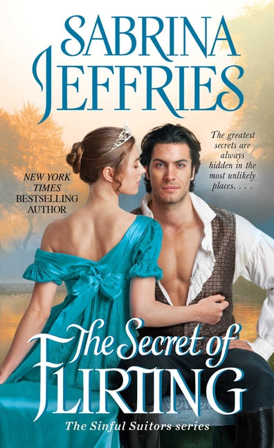 Paperback copy of "The Secret of Flirting" by Gallery Books, featuring the book cover with title and author details.