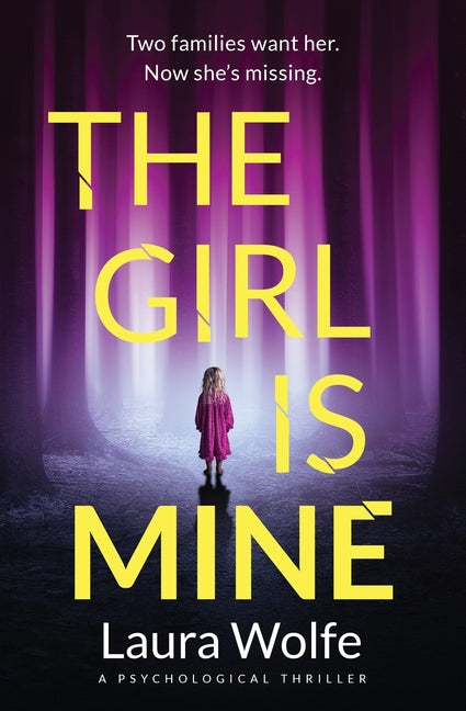 Paperback of "The Girl Is Mine" psychological thriller by Blue Pond Press, showing the book cover with title and author details.
