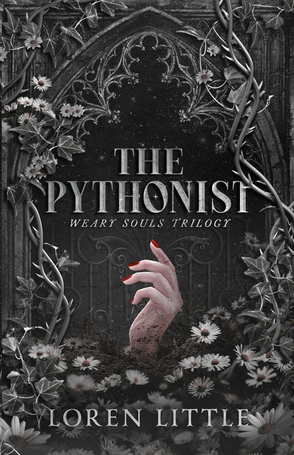 Paperback of The Pythonist gothic dark romance by Loren Little Books, featuring dark, moody cover art with gothic design elements.