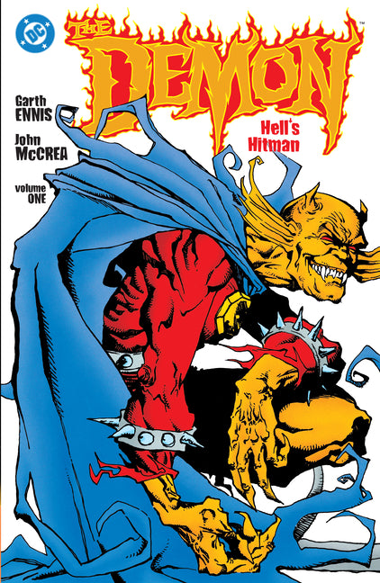 Paperback of The Demon: Hell's Hitman 2026 Edition by DC Comics, featuring cover art of the supernatural antihero in a dark, fiery scene.