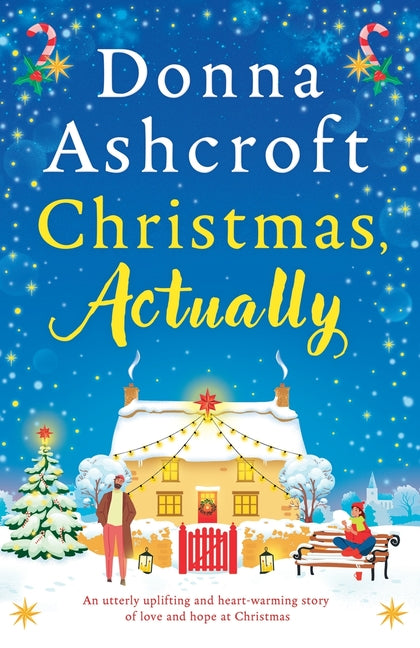 Paperback of "Christmas, Actually" by Bookouture, featuring a festive cover with holiday-themed imagery and warm, inviting design.