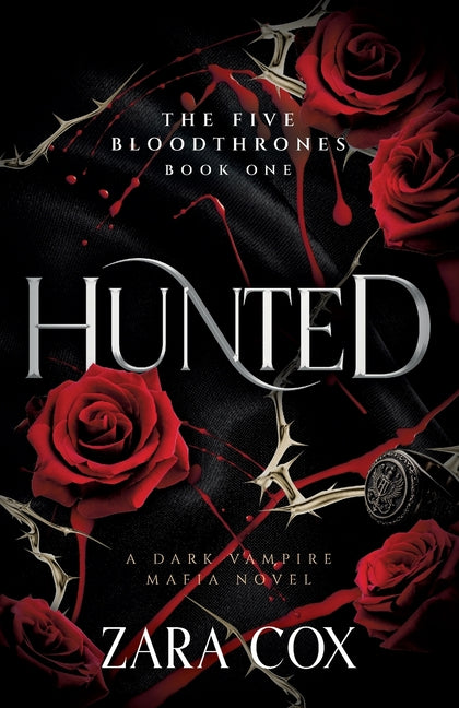 Paperback of "Hunted" by Boldwood Books Ltd, showing the book cover with dark and mysterious artwork.