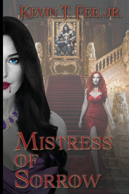 Paperback copy of Mistress of Sorrow novel by Foresight Publishers Co, featuring a dark, atmospheric cover design.