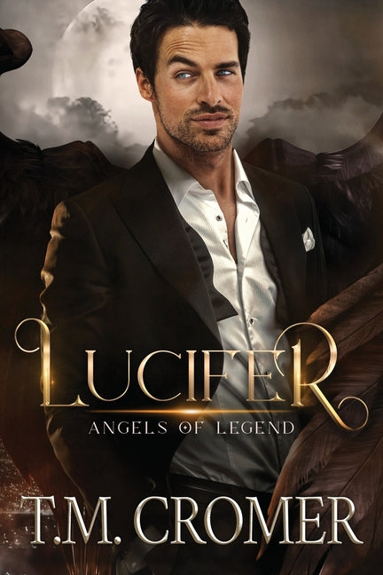 Paperback of Lucifer novel by Fae Press, showing the book cover with dark and artistic design elements.