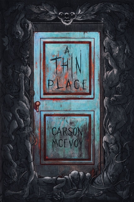 Paperback of "A Thin Place" by Dead Fox Publishing, featuring the book cover with title and artwork visible.