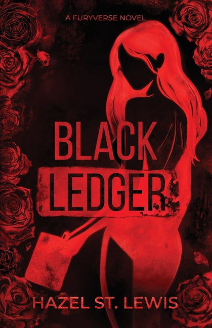 Paperback Black Ledger by Hidden Siren with blank lined pages for note-taking and organization.