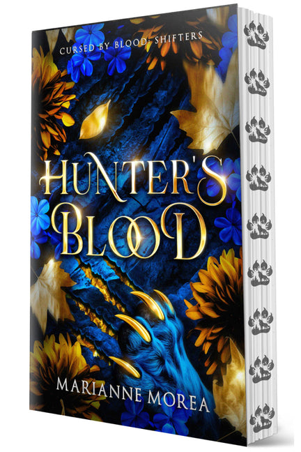 Cover of Hunter's Blood paperback novel by Coventry Press, featuring dark, atmospheric artwork related to the suspense story.