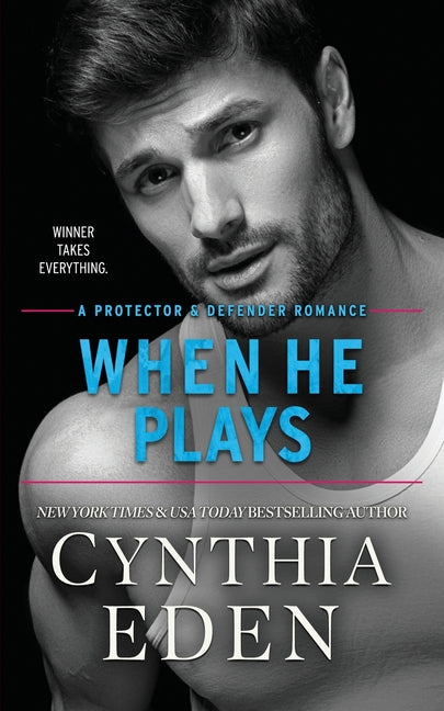 Paperback of "When He Plays" by Hocus Pocus Publishing, Inc., featuring the book cover with title and author details.
