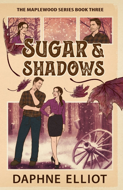 Paperback of Sugar & Shadows by Melody Publishing, LLC, showing the book cover with dark and shadowy design elements.