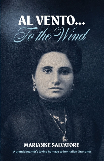 Paperback book titled "Al Vento... To the Wind" by Peppertree Press, showing the front cover with colorful artwork.