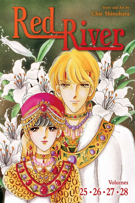 Red River 4-in-1 Edition paperback by Viz Media featuring volumes 25-28, with colorful manga cover art.
