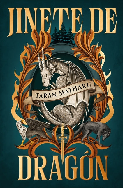 Paperback "Jinete de Dragón" by Urano World featuring colorful dragon illustration on the cover.