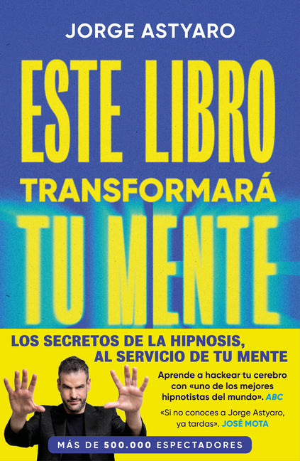 Paperback book titled "Este Libro Transformarà Tu Mente" by Vergara, featuring a colorful cover design.