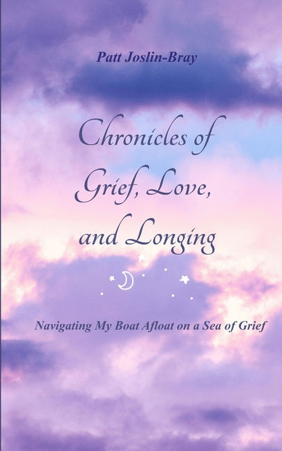 Paperback book titled "Chronicles of Grief, Love, and Longing" by Bookleaf Publishing, showing the cover with ocean-themed artwork.