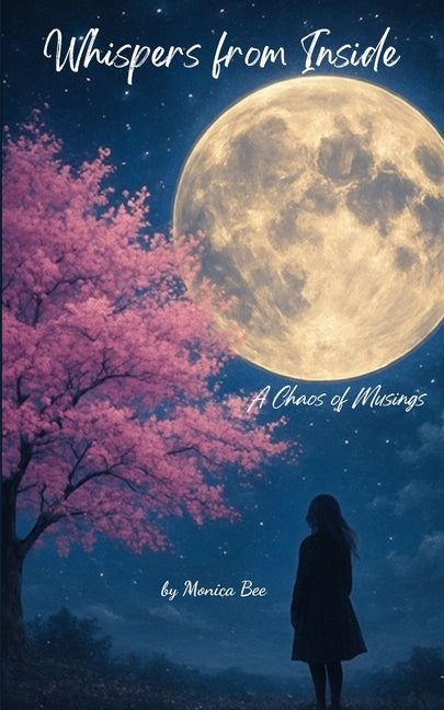 Paperback book titled "Whispers from Inside a Chaos of Musings" by Bookleaf Publishing with a colorful cover design.