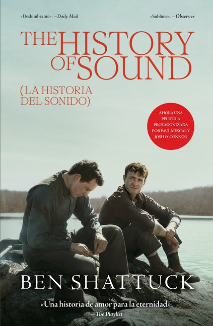 Paperback book titled "The History of Sound: La Historia del Sonido" by Urano World, featuring a colorful cover with sound wave illustrations.