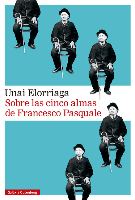 Paperback of Sobre Las Cinco Almas by Francesco Pasquale, published by Galaxia Gutenberg, showing the book cover with title and author.