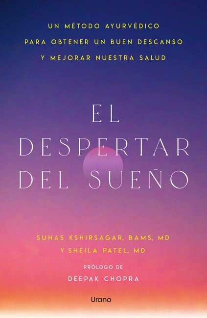 Paperback of "El Despertar del Sueño" by Urano World, showing the book cover with title and author details.