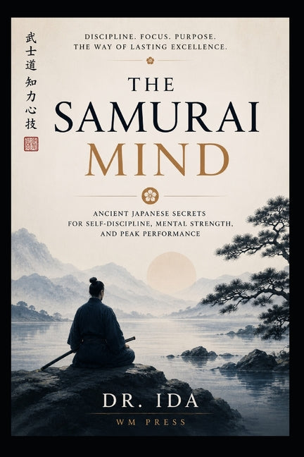 Paperback copy of "The Samurai Mind" by Independently Published, showing the book cover with Japanese-inspired design and title text.