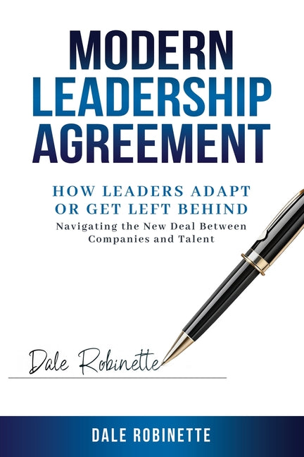Paperback book titled Modern Leadership Agreement by Independently Published, focusing on leadership adaptation and talent management.